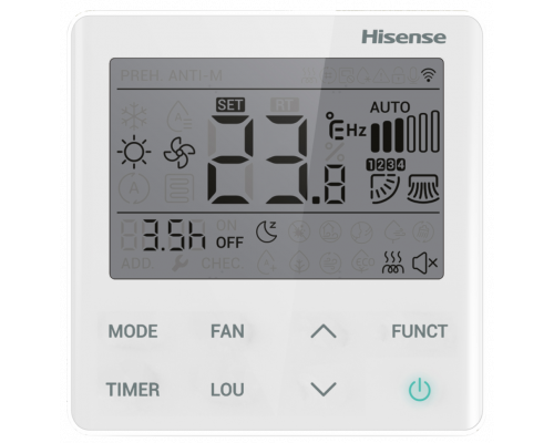 Настенный внутренний блок мульти сплит-системы Hisense AMS-12UW4RXRKB00