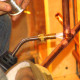 Пайка медных трубок кондиционера Hisense - жидкость/газ до 10.0 кВт (24/36 BTU) труба 3/8 и 5/8 (9мм/15мм)